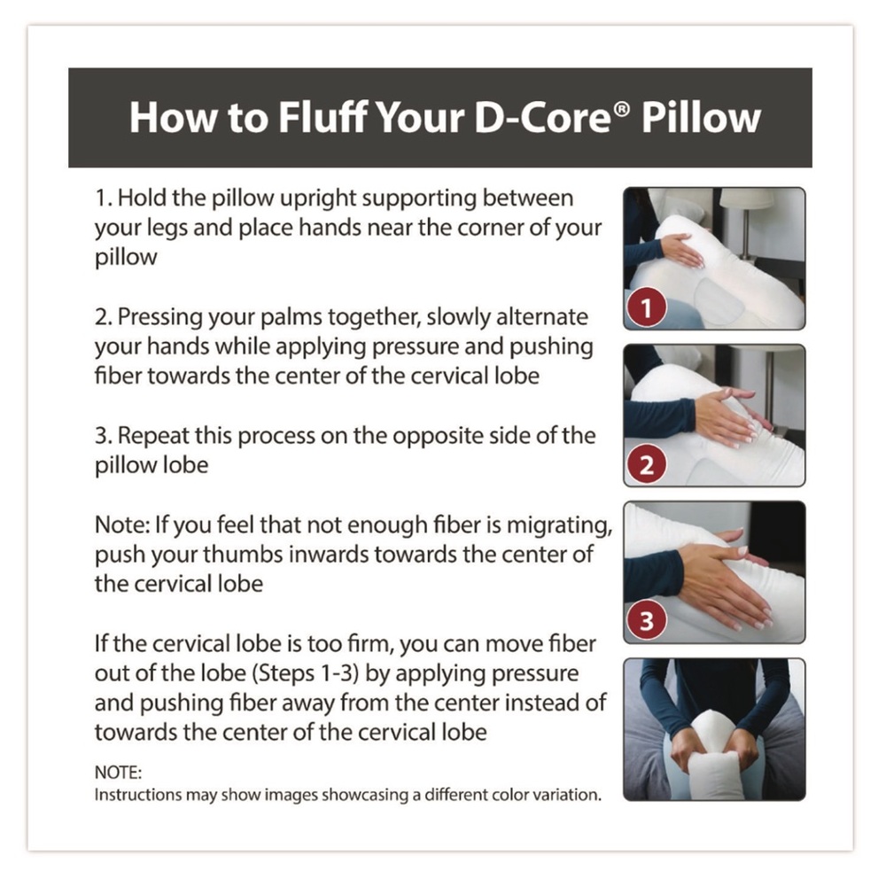 Tri-Core Centle Support Cervical Pillow - Picture 4 of 7